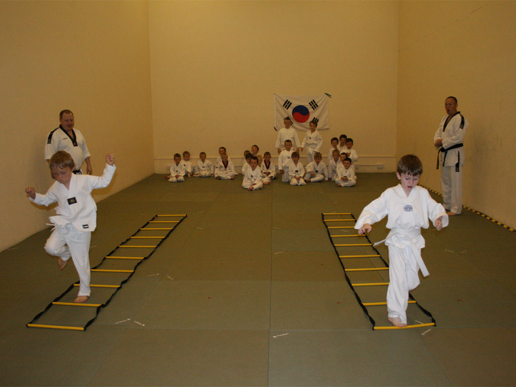 Lisburn Taekwondo kids