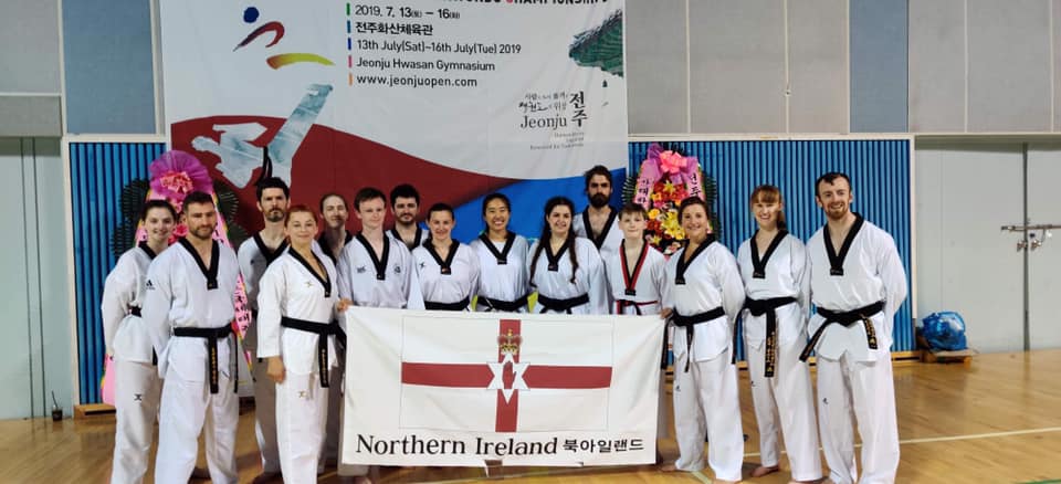 Lisburn TKD members visit & compete in Korea